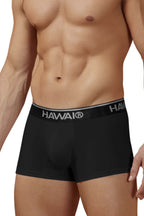 HAWAIR Cotton Blend Trunks - Black