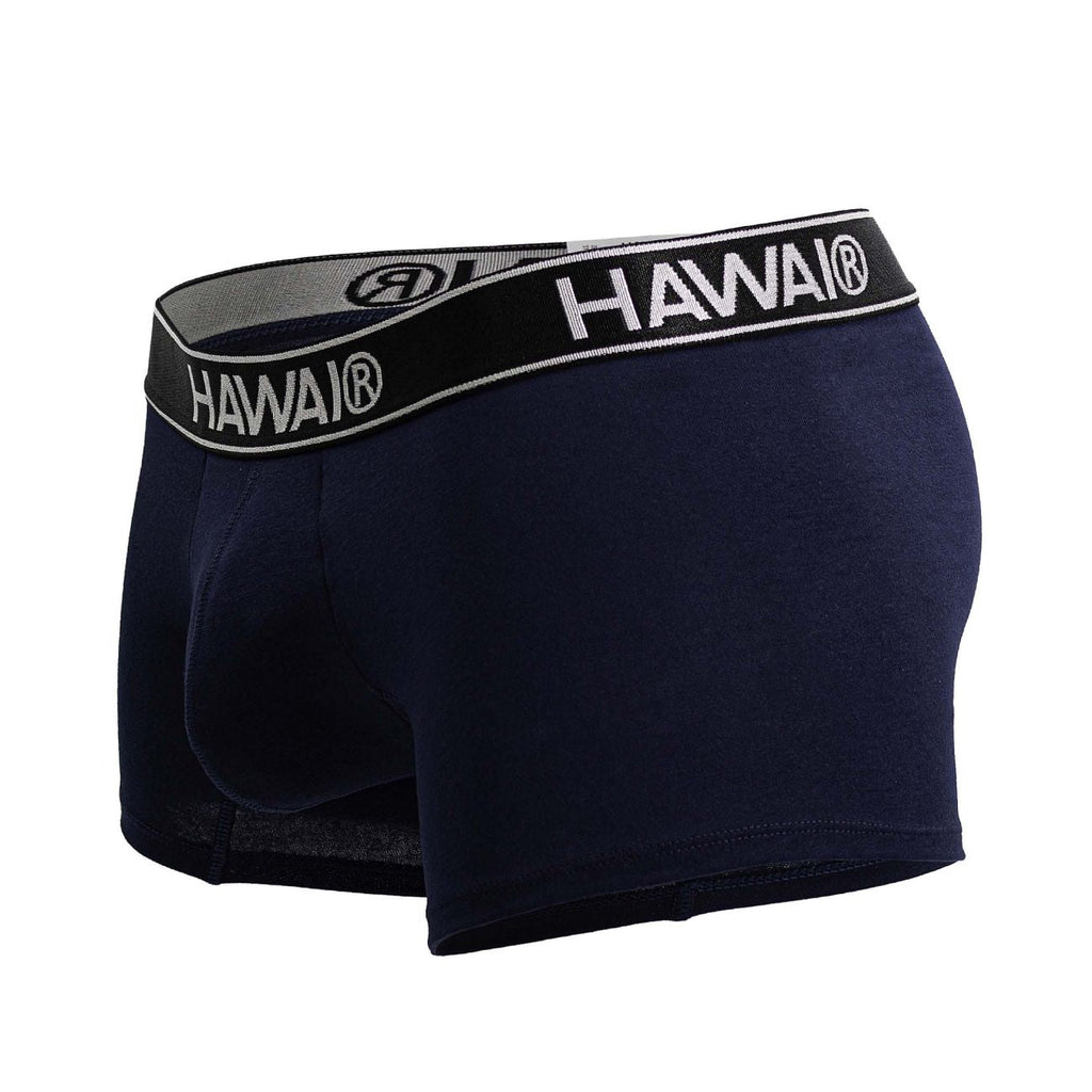 HAWAIR Cotton Blend Trunks - Dark Blue