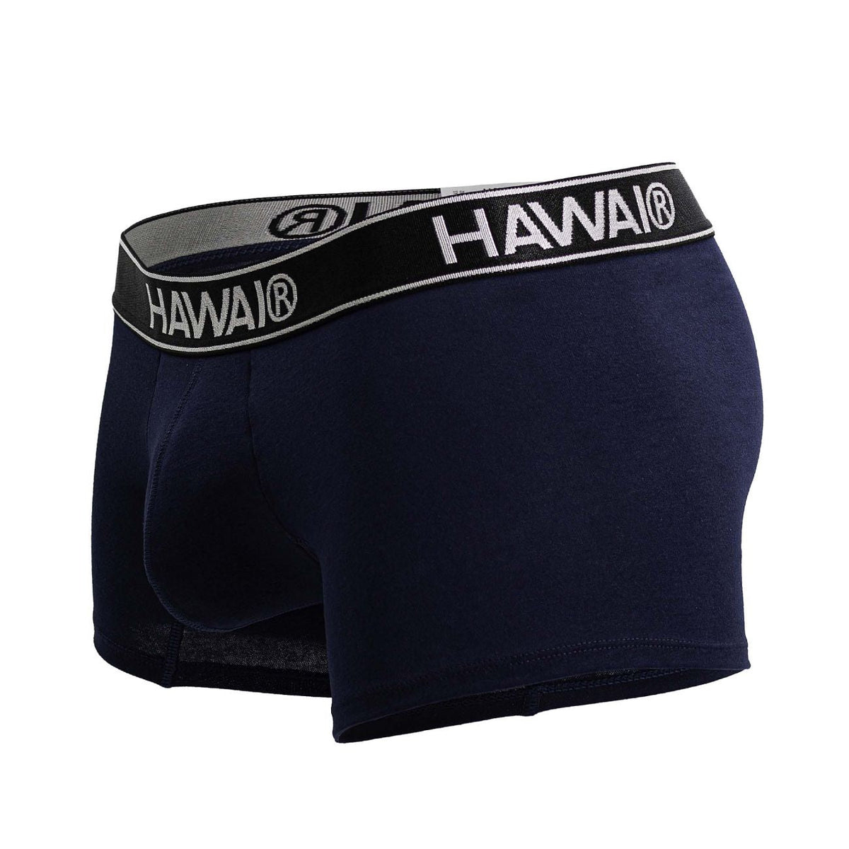 HAWAIR Cotton Blend Trunks - Dark Blue