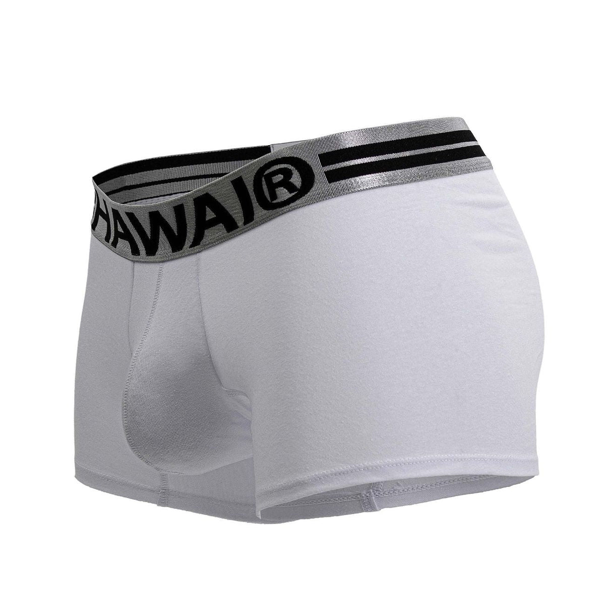 HAWAIR Cotton Blend Trunks - White