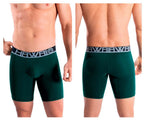 HAWAIR Solid Athletic Boxer Briefs - Green
