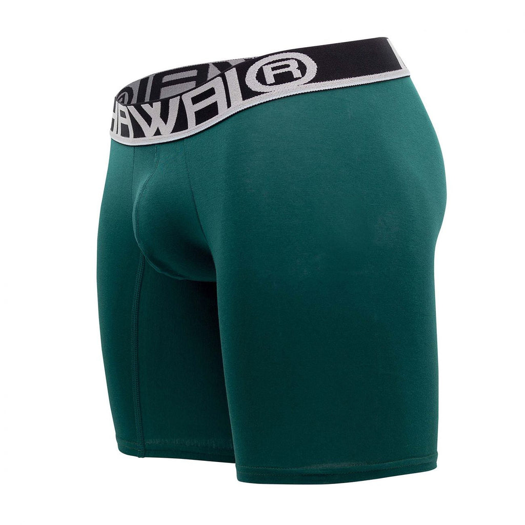 HAWAIR Solid Athletic Boxer Briefs - Green