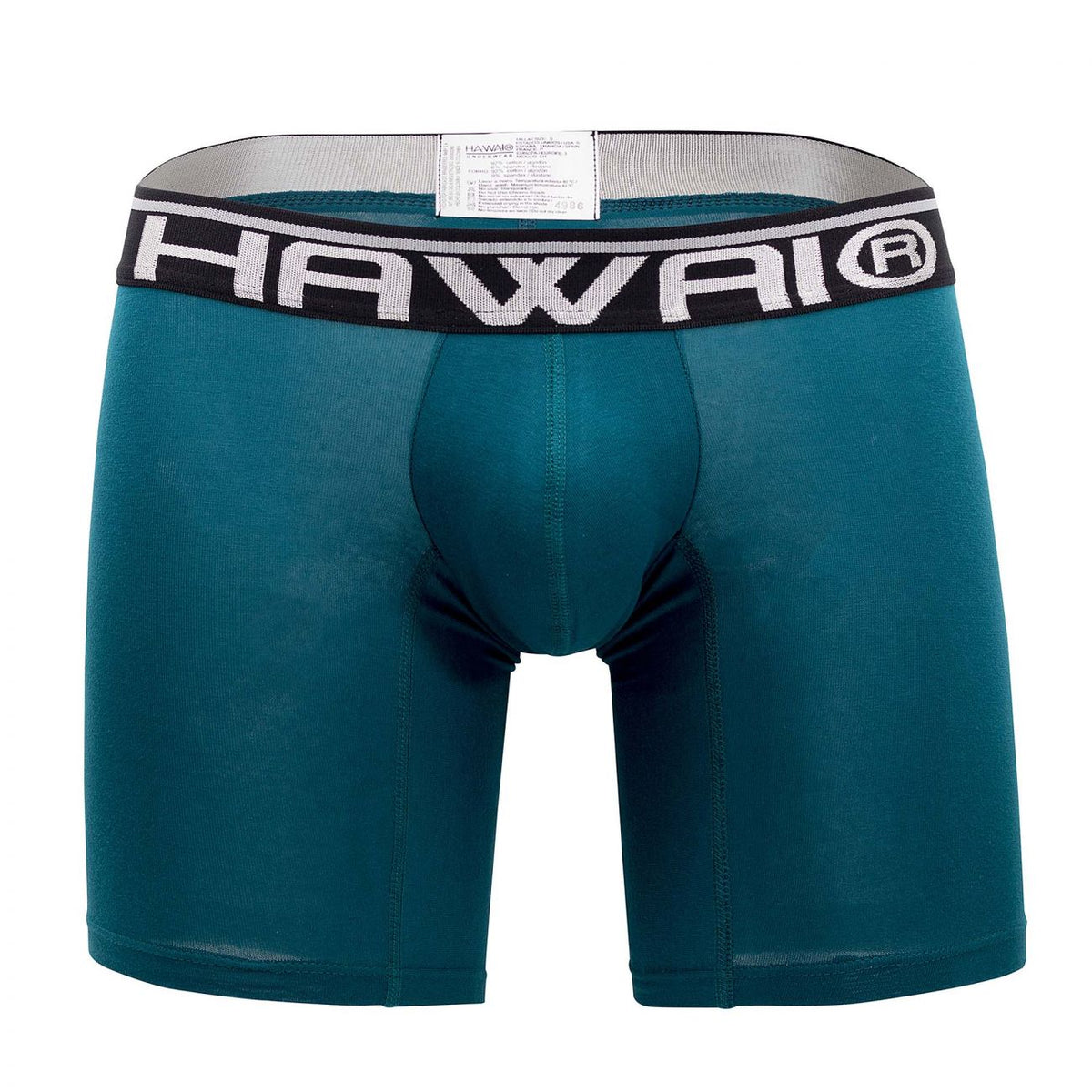 HAWAIR Solid Athletic Boxer Briefs - Petrol