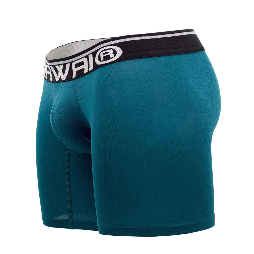 HAWAIR Solid Athletic Boxer Briefs - Petrol