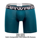 HAWAIR Solid Athletic Boxer Briefs - Petrol