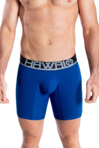 HAWAIR Solid Athletic Boxer Briefs - Royal Blue