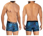 HAWAIR Printed Microfiber Trunks - Royal Blue