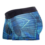 HAWAIR Printed Microfiber Trunks - Royal Blue