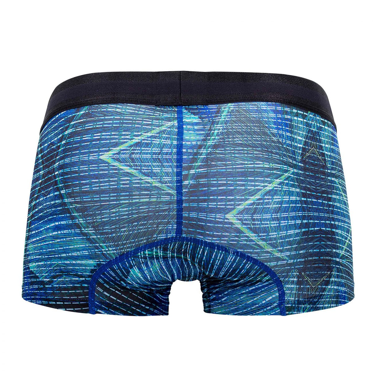 HAWAIR Printed Microfiber Trunks - Royal Blue