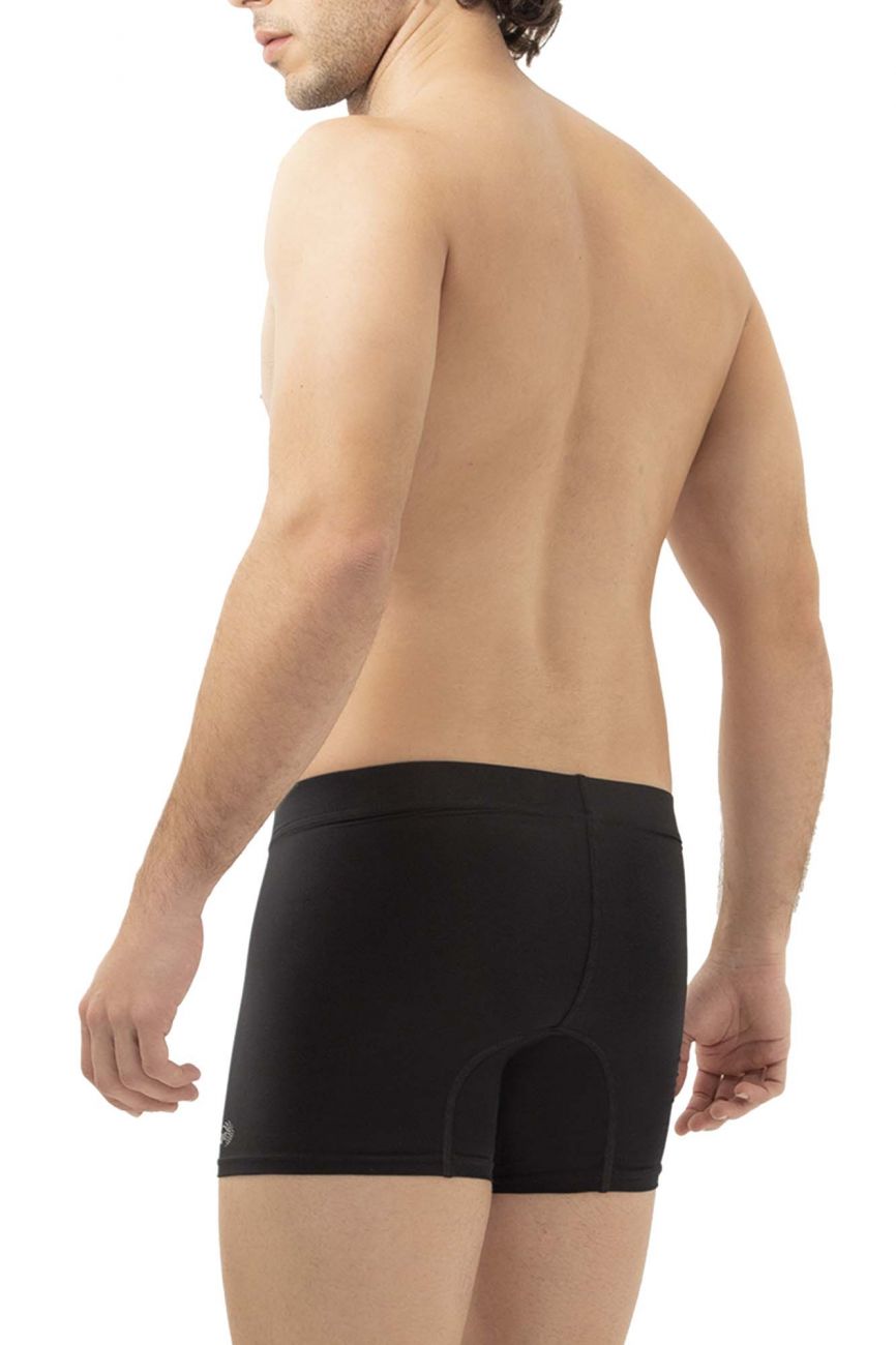 HAWAIR Microfiber Full Coverage Trunks - Black