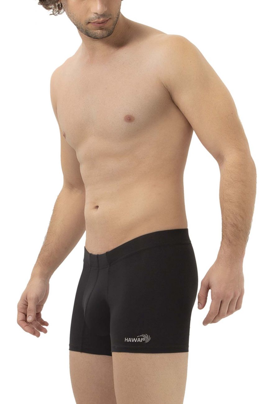 HAWAIR Microfiber Full Coverage Trunks - Black