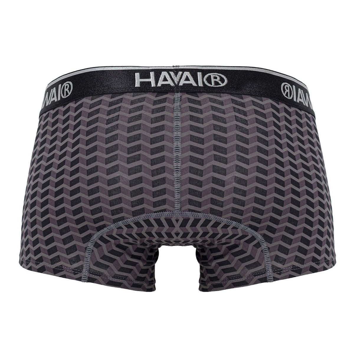HAWAIR Printed Trunks - Gray