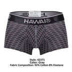 HAWAIR Printed Trunks - Gray