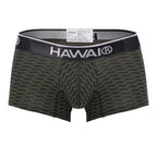 HAWAIR Printed Full Coverage Trunks - Green