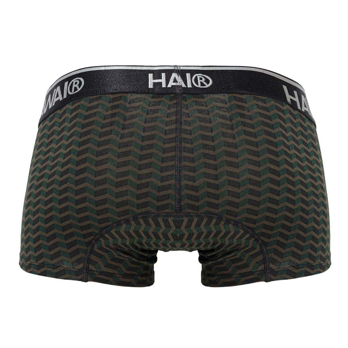HAWAIR Printed Full Coverage Trunks - Green