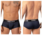 HAWAIR Printed Briefs - Black