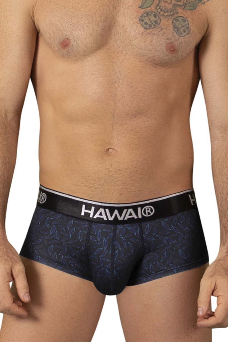 HAWAIR Printed Briefs - Black