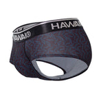 HAWAIR Printed Briefs - Black