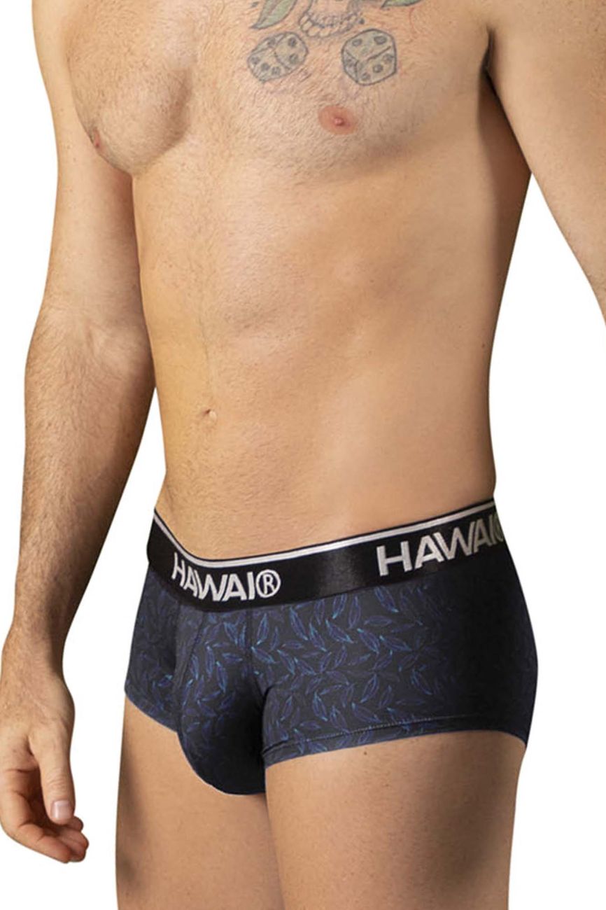 HAWAIR Printed Briefs - Black