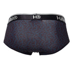 HAWAIR Printed Briefs - Black