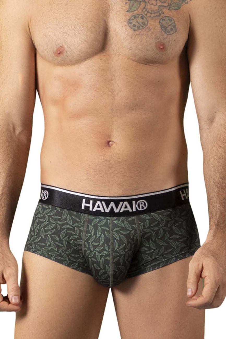 HAWAIR Printed Briefs - Green