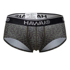 HAWAIR Printed Briefs - Green