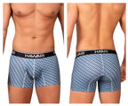 HAWAIR Printed Center-Seam Trunks - Blue