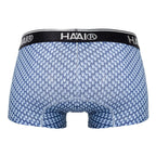 HAWAIR Printed Center-Seam Trunks - Blue