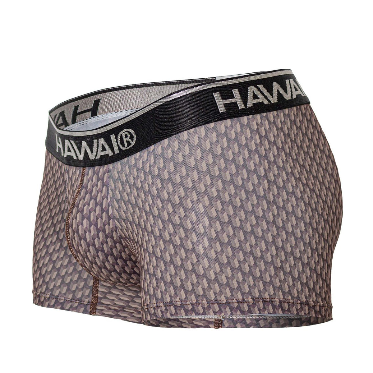 HAWAIR Printed Trunks - Cocoa