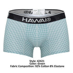 HAWAIR Printed Low Rise Trunks - Green