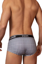 HAWAIR Printed Briefs - Gray