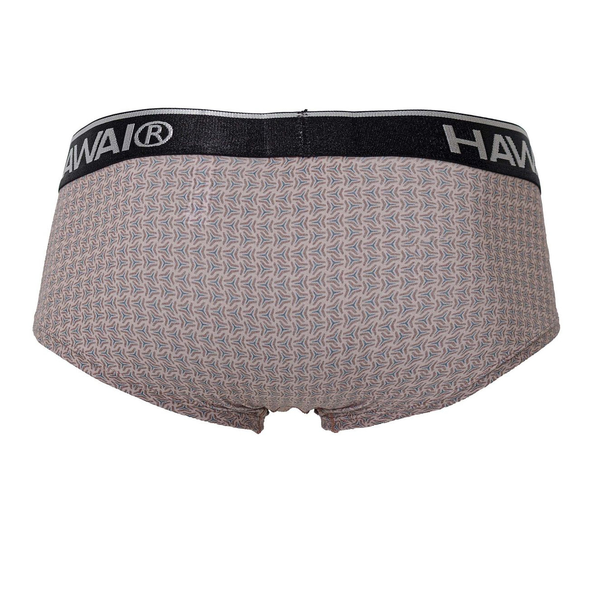 HAWAIR Printed Briefs - Cocoa