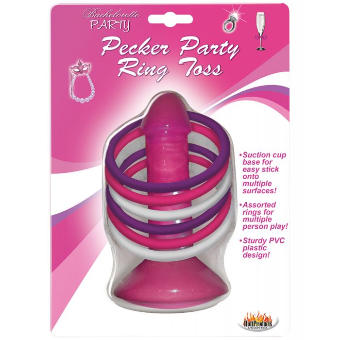 Party Pecker Pink Pecker Party Ring Toss