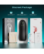 Kai Pro App-Controlled Sucking & Vibrating Male Masturbator