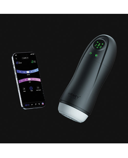 Kai Pro App-Controlled Sucking & Vibrating Male Masturbator