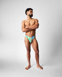 TEAMM8 Harbour City Bikini Swim Brief - Tropical