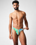 TEAMM8 Harbour City Bikini Swim Brief - Tropical