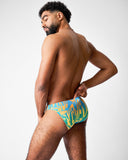 TEAMM8 Harbour City Bikini Swim Brief - Tropical