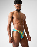TEAMM8 Harbour City Bikini Swim Brief - Tropical