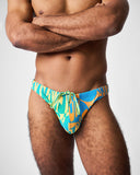 TEAMM8 Harbour City Bikini Swim Brief - Tropical