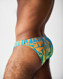 TEAMM8 Harbour City Bikini Swim Brief - Tropical