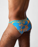 TEAMM8 Harbour City Micro Swim Brief - Tropical