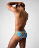 TEAMM8 Harbour City Micro Swim Brief - Tropical
