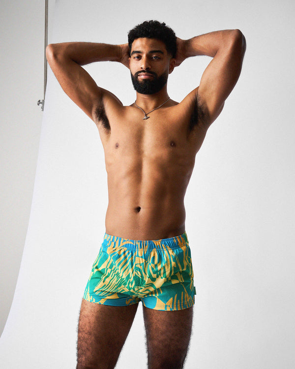 TEAMM8 Harbour City Swim Short - Tropical
