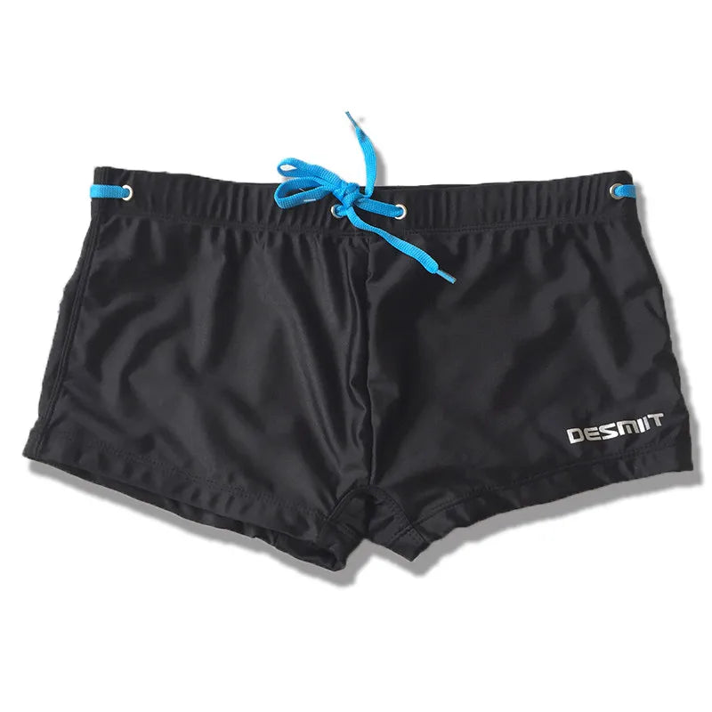 Desmiit Solid Swim Trunks