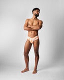 TEAMM8 Headliner Wide Swim Brief - Orange
