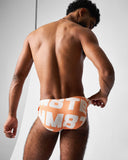 TEAMM8 Headliner Wide Swim Brief - Orange