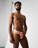 TEAMM8 Headliner Wide Swim Brief - Orange