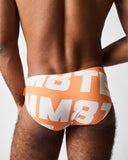 TEAMM8 Headliner Wide Swim Brief - Orange