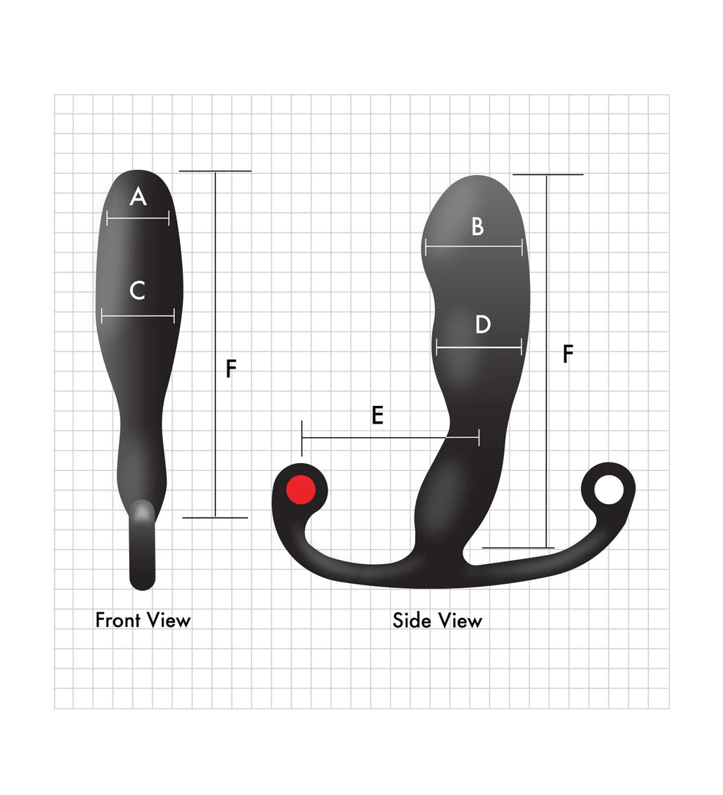 Aneros Trident Series Helix Syn P-Spot Stimulator